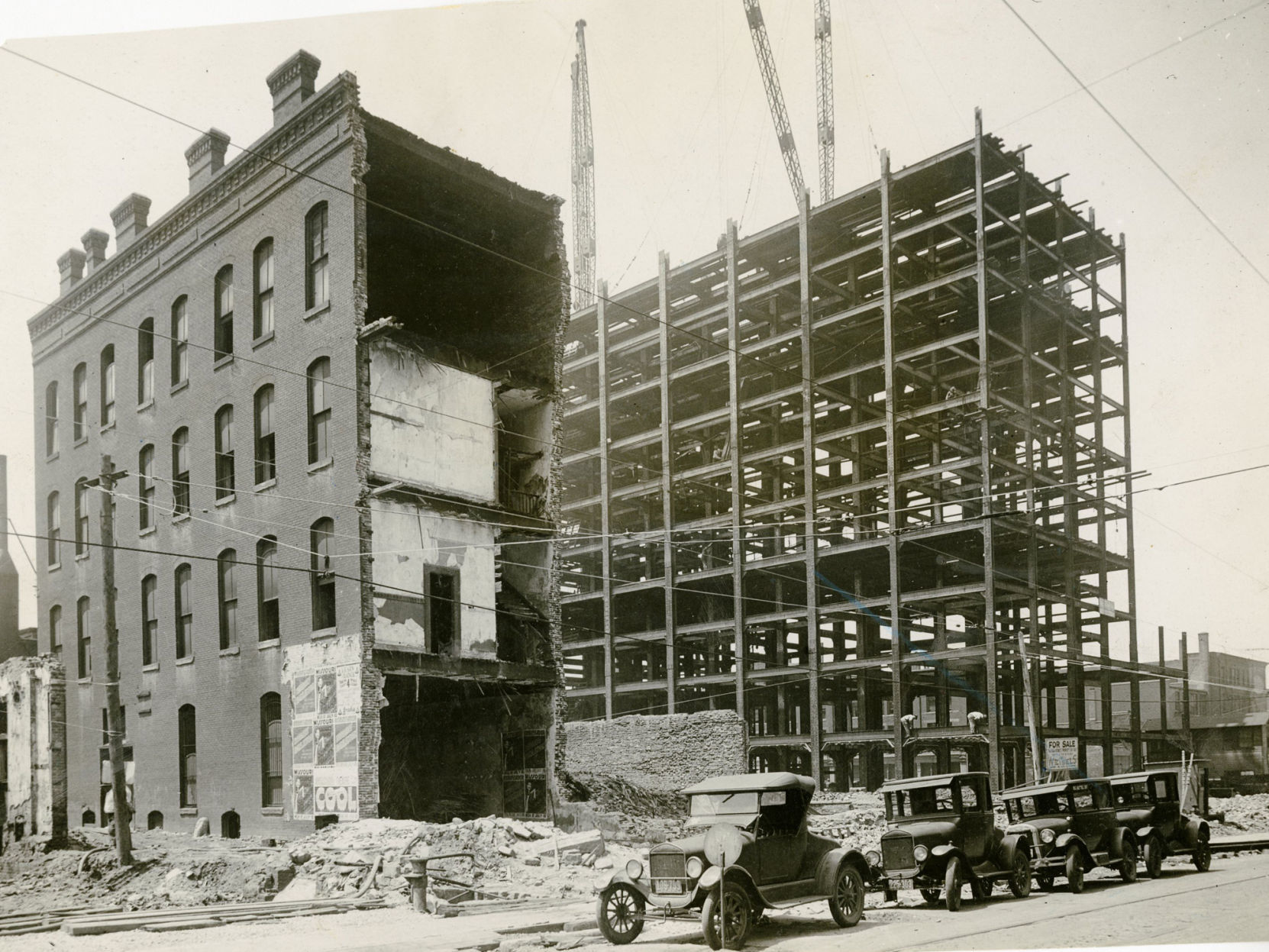Olive in July 1927